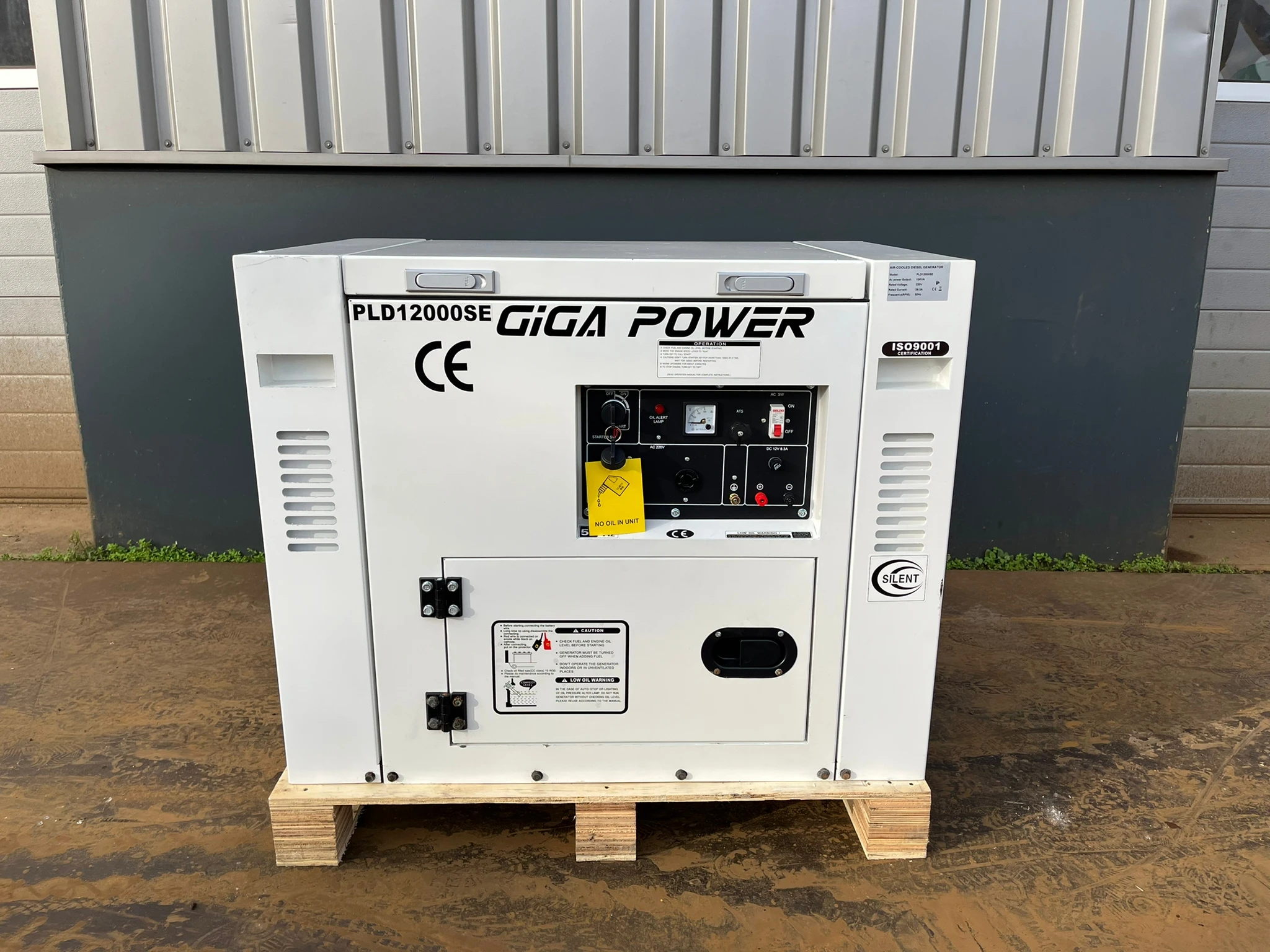 Giga power PLD12000SE 10 kVA silent generator 2022 afbeelding 1