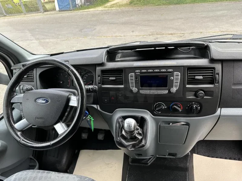 Ford Transit 2009 - 2.5 TDI KA Hoch HEGLA GLAS Luftfederung afbeelding 16