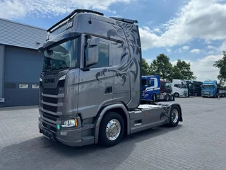 Scania S 2021 - S540 ,special,hydr,6 balg,alcoa,full full,scheckheft te koop