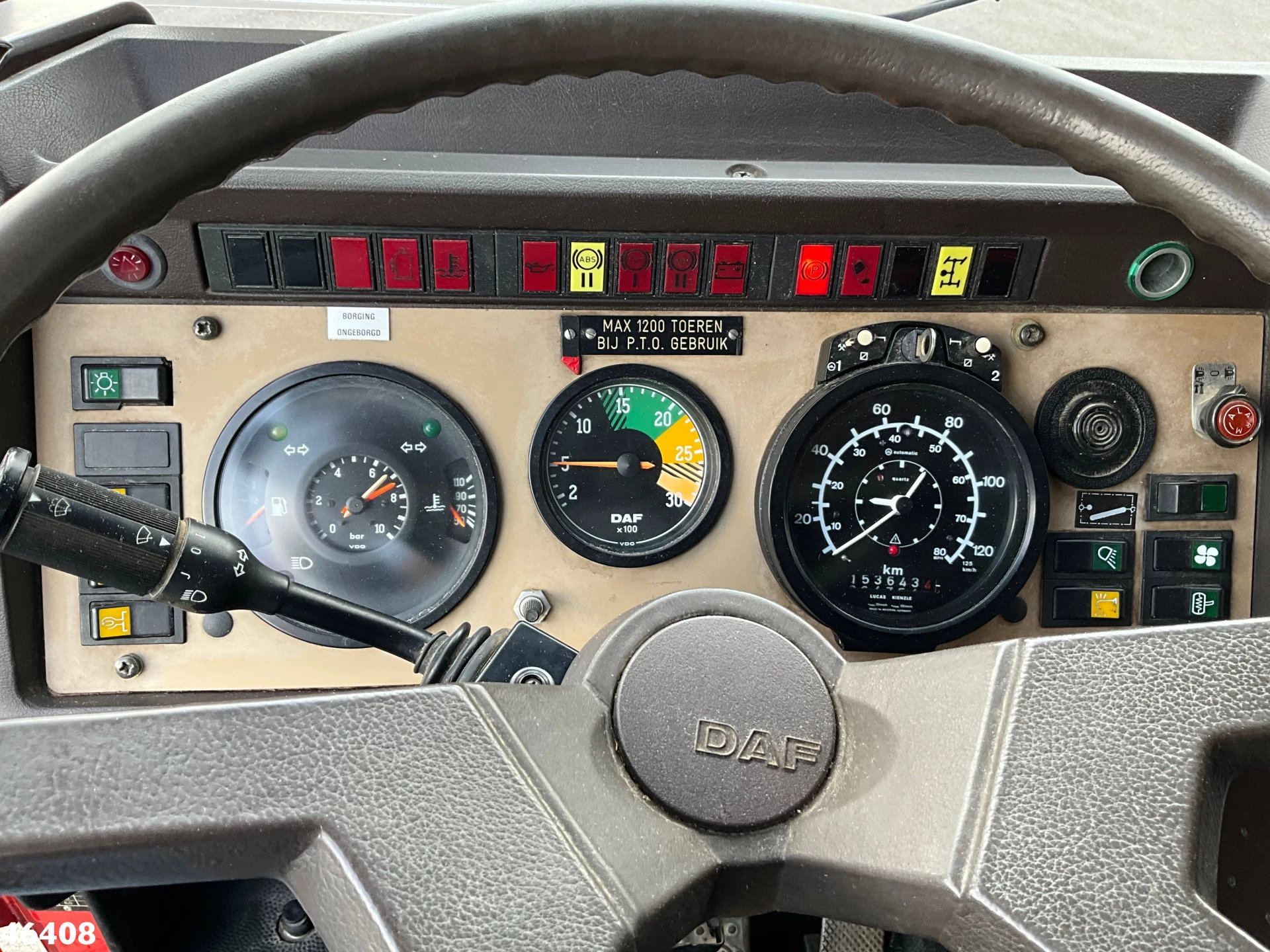DAF 1900 1989 - ATI Manual Full steel suspension Just 153.643 km! obrázek 9