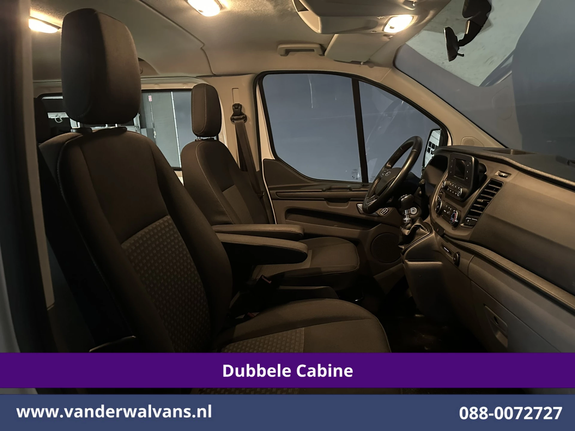 Ford Transit Custom 2021 - 2.0 TDCI 130pk L2H1 Dubbele Cabine Inrichting Euro6 Airco | 5-Zits | Imperiaal | LED | Cruisecontrol image 7
