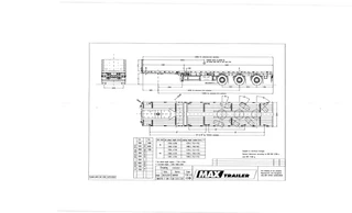 Trailer N/A 2020 - MAX 210 Heavy Duty Flat bed 2x extendable, 3x stering axle. 29 M obrazek 26