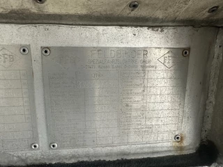 Feldbinder N/A 1999 - LEBENSMITTEL / LEVENSMIDDELEN / FOOD / 33.500L / 3-COMP / PUMPE / LIFTACHSE obrazek 69