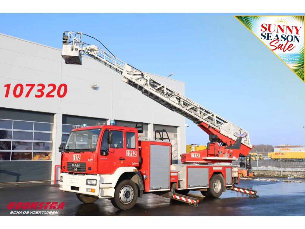 MAN LE 280 2003 - Magirus Hubarbeitsbühne Feuerwehr 25m Rettungskorb immagine 1