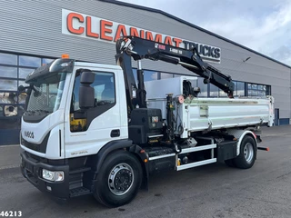 Iveco Eurocargo 2021 - ML190EL32 Euro 6 Hiab 16 Tonmeter laadkraan Just 97.411 km! image 3