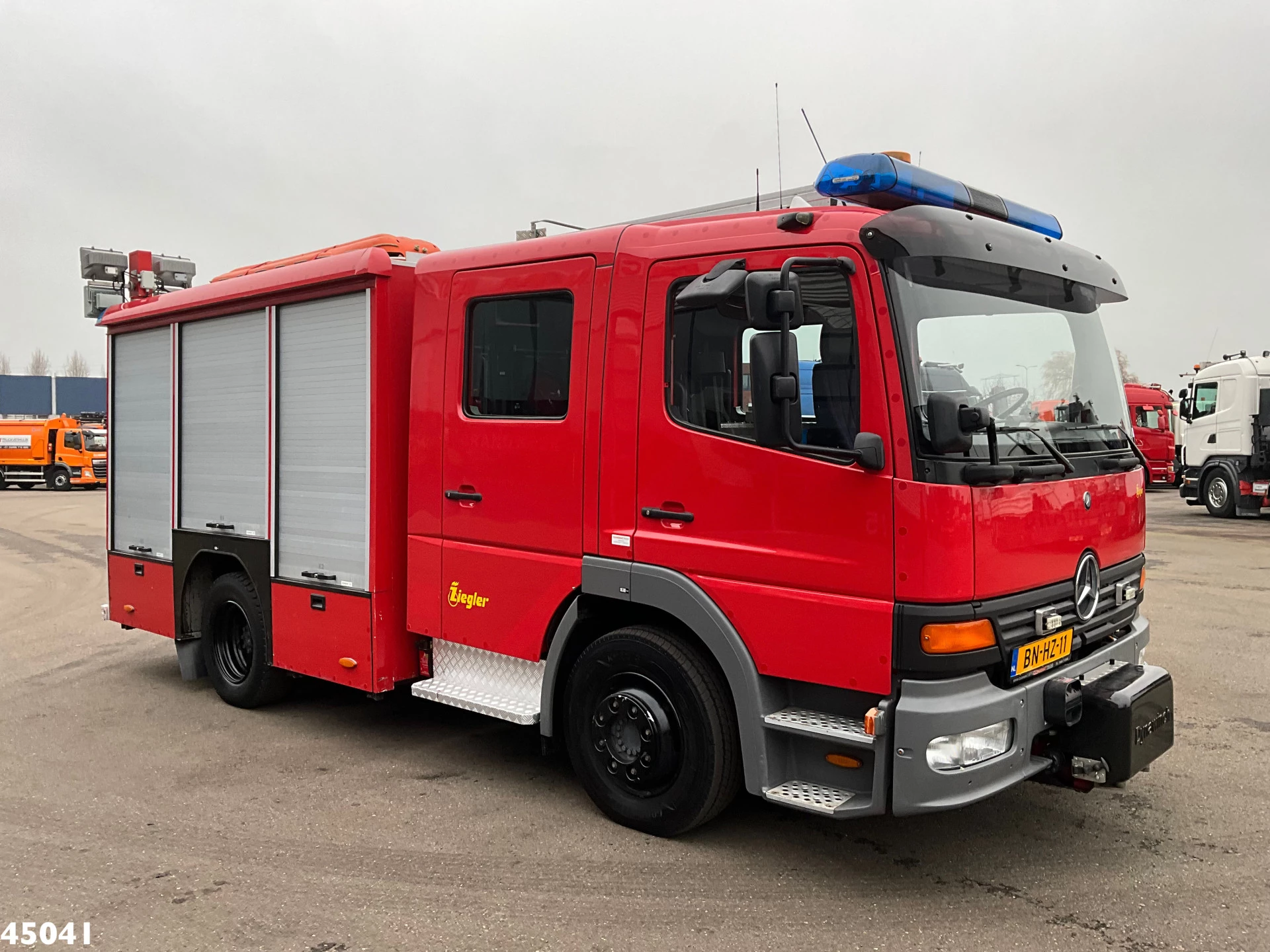 Mercedes-Benz Atego 2002 - 1225 Brandweer materiaalwagen Just 26.791 km! obrázek 6