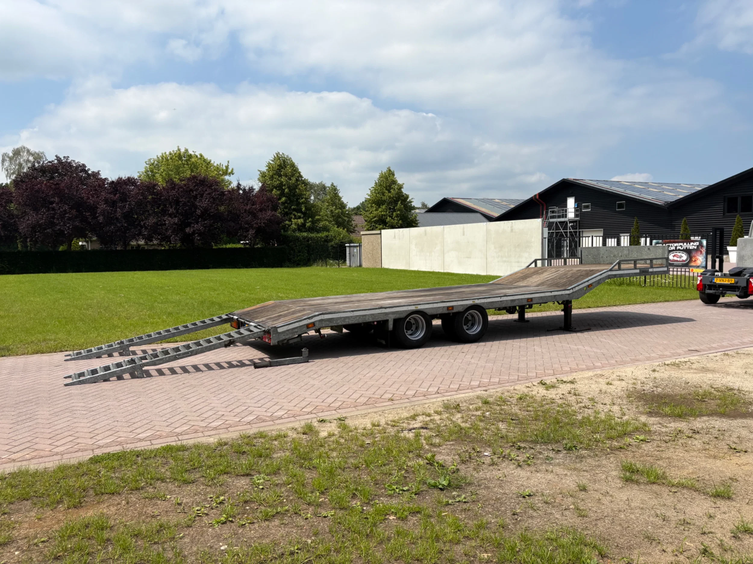 Veldhuizen 2012 - Be oplegger semi dieplader 10 TON immagine 3