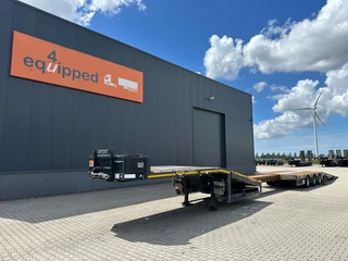 Broshuis N/A 2015 - 3ABSD Lowloader 3-axle / GVW: 53.000kg / Neck: 23.000kg / hydraulic steering + ramps + loading table / 4.60m extendable / winch / liftaxle immagine 72