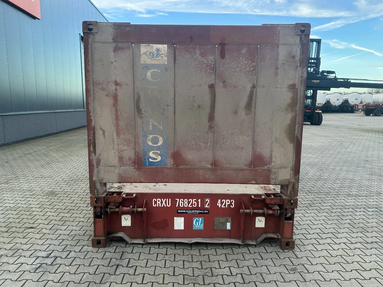 CIMC 2006 - 40FT FLATRACK FLUSH FOLDING / CSC: 10/2027 / 10x available afbeelding 5