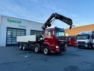 MAN TGS 2016 - 35.480 BL / 8x4 / Euro 6 / Kipper / Bord matic / HIAB 244 EP-5 HiPro / 240.121km Bild 2 Miniaturansicht