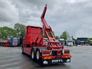 Scania T 2016 - T520 V8 6x2 - AJK Hooklift - New BUFFL interior - Retarder - Full air - Show truck zdjecie 14