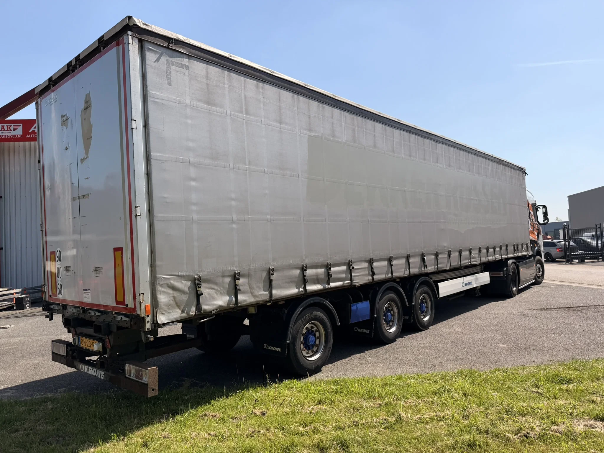 Krone 2015 - SD shuifzeil schuif kap kooiaap meeneemheftruck afbeelding 3