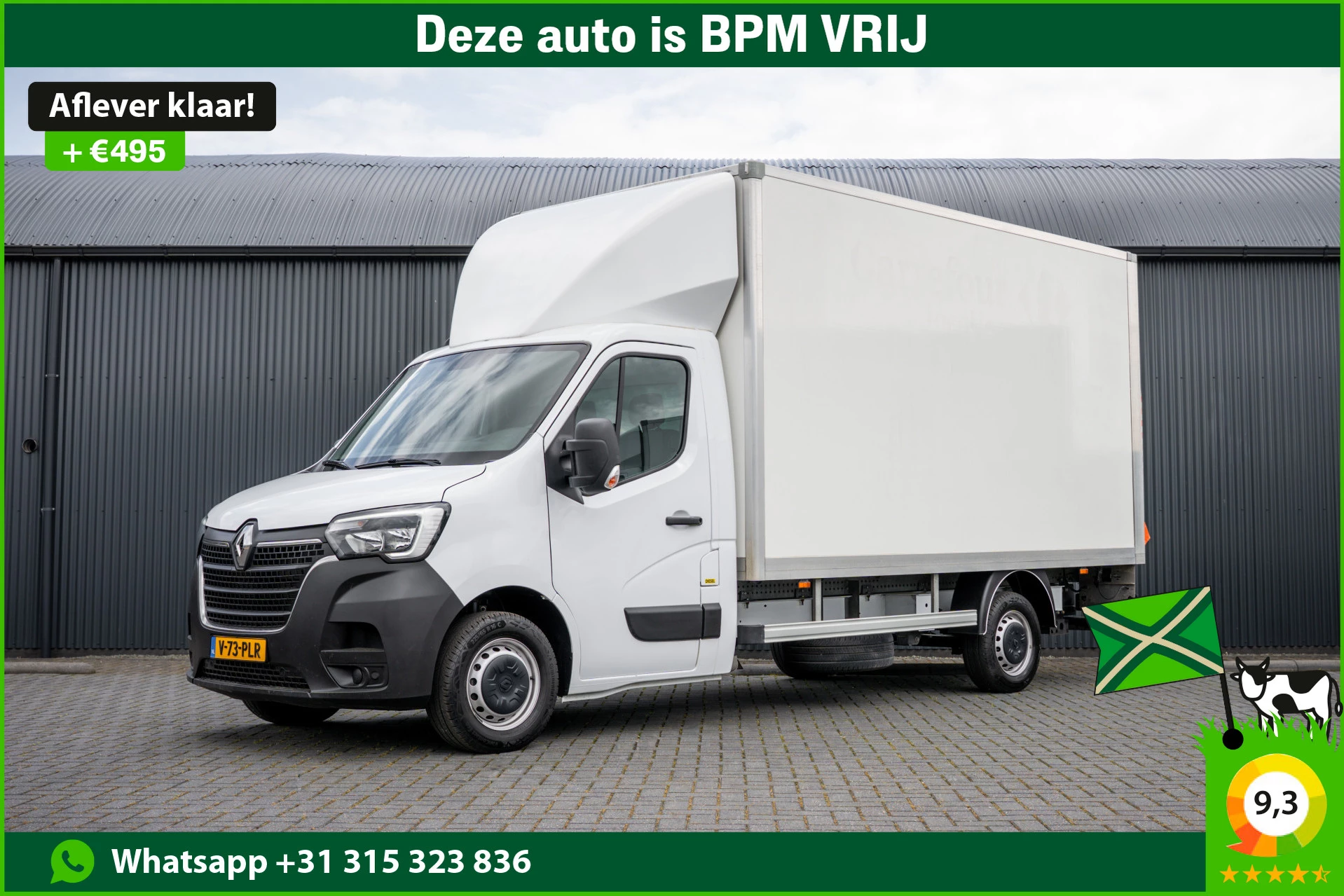 Renault Master 2024 - **2.3dCi | Bakwagen met Laadklep | LED | Carplay | Camera | Cruise** afbeelding 1