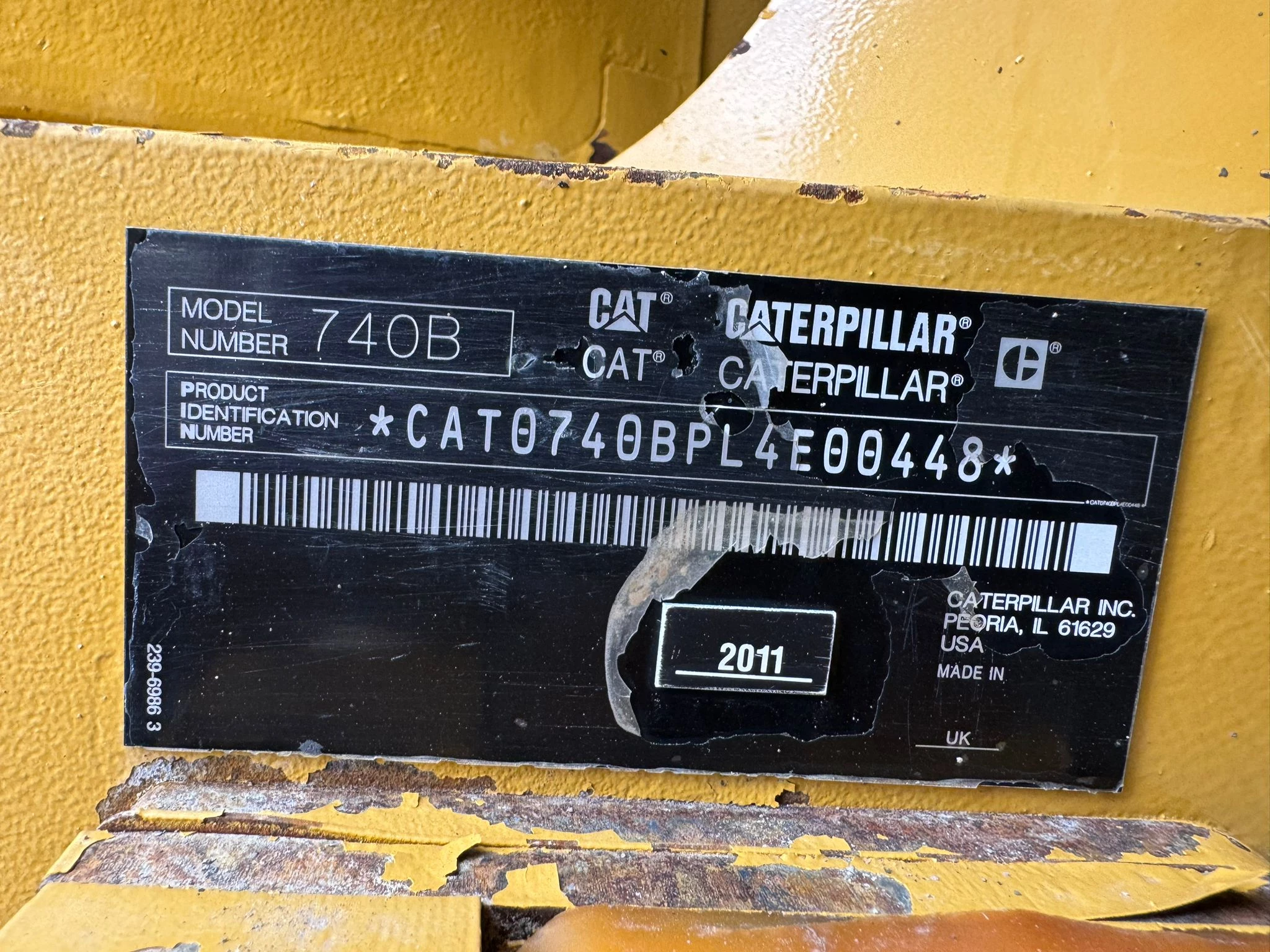 Caterpillar 740B 2011 imagen 30