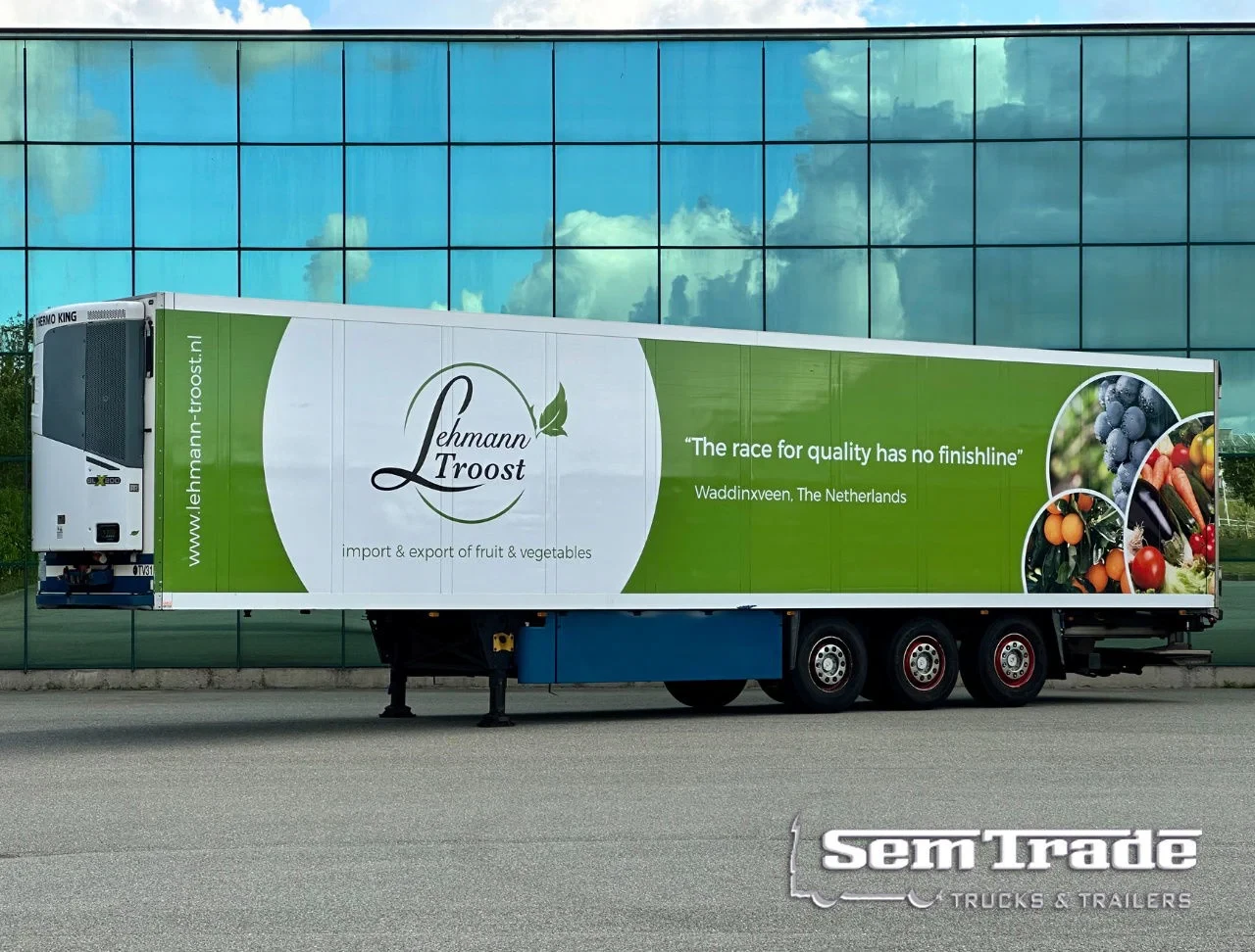Schmitz Cargobull SKO 24/L-13.4 FP 45 COOL (SKO24) 2010 - SKO 24 THERMO KING SLX 200 ONLY 3645 ENGINE HOURS 265 CM HIGH INSIDE TAIL LIFT NL-TRAILER afbeelding 1