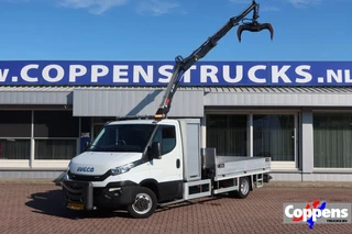 Iveco 50C150 2017 - Open Bak + Kraan HIAB te koop