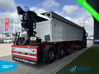 Volvo FH 2017 - FH16 750 6x2/4 i.c.m. KWB P3 oplegger met Hiab 1185 83 kraan immagine 3