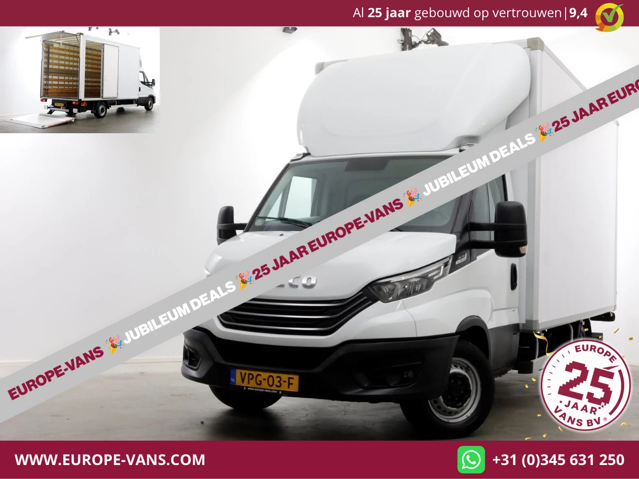 Iveco Daily 2022 - 35S14 136pk HiMatic Automaat Bakwagen met laadklep en zijdeur H235cm 03-2022 obrázek 1