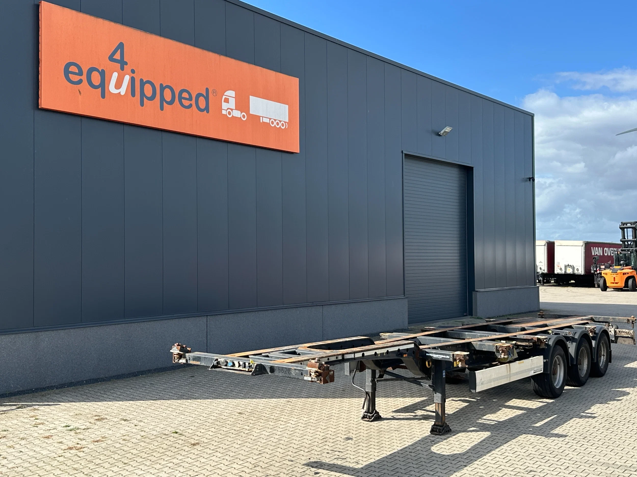 Krone 2016 - 40FT High Cube Chassis / BPW / Trommel / NL-Chassis / 10x vorhanden zdjęcie 1