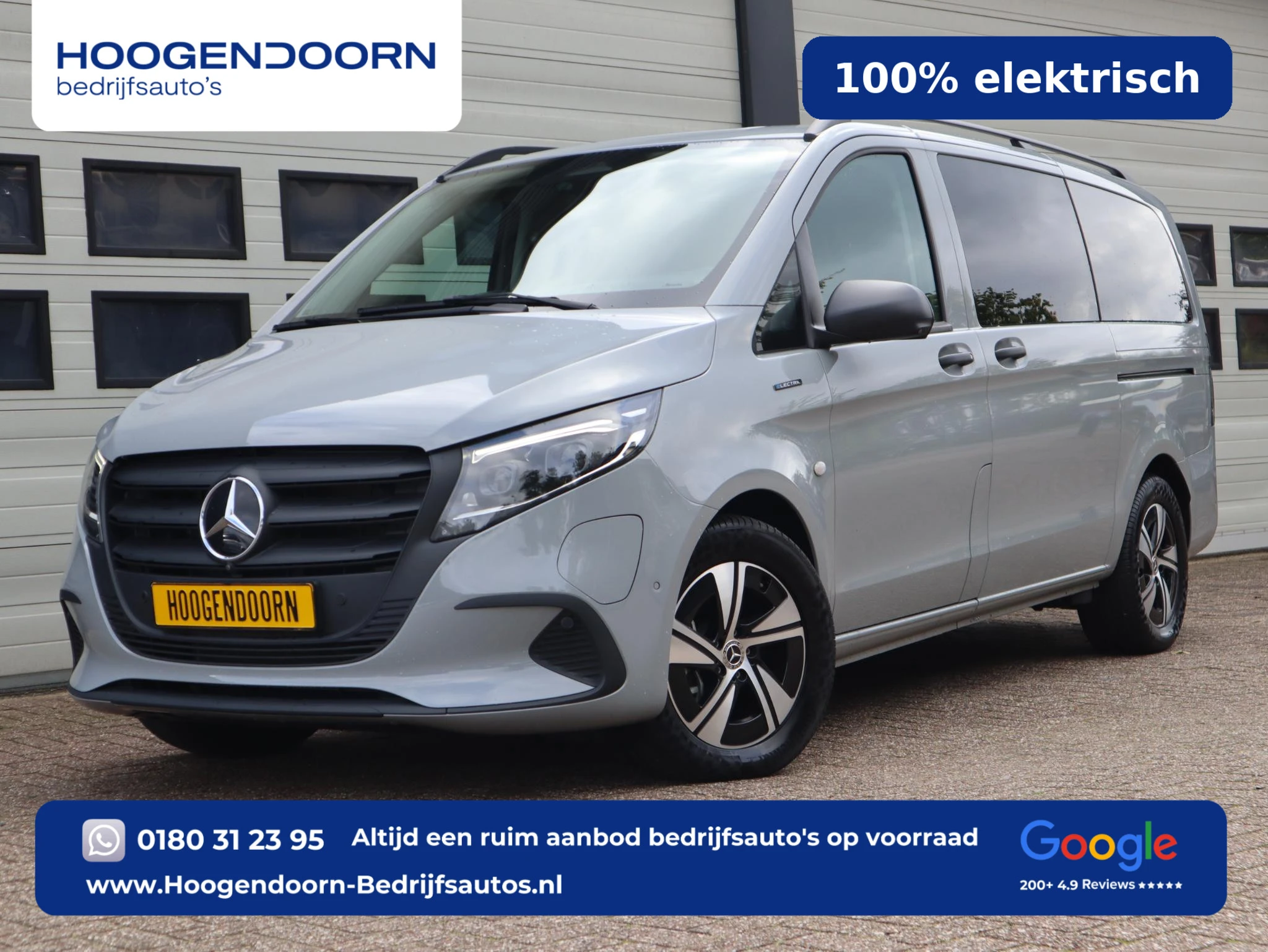 Mercedes-Benz eVito 2023 - Tourer 90 kWh 129 PRO lang afbeelding 1