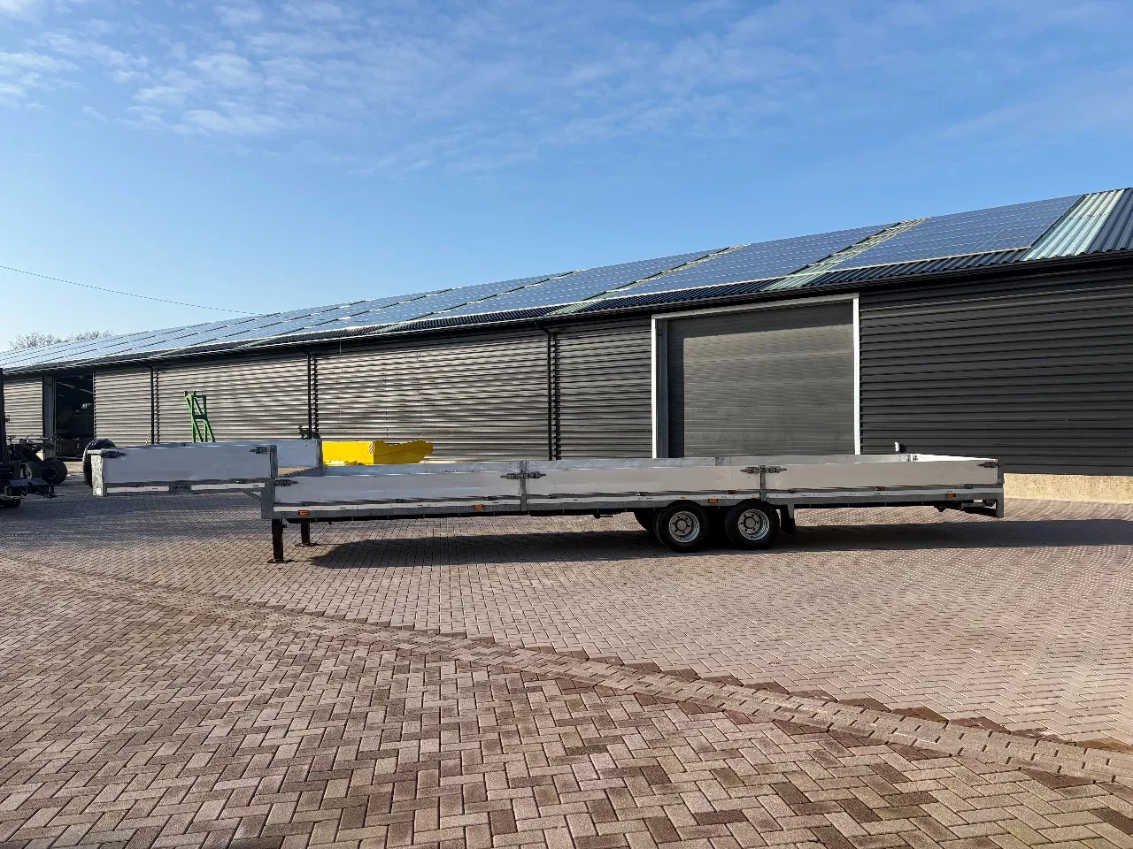 Veldhuizen 2018 - be oplegger semi dieplader BREED 240 CM 9.7 ton (2018) obrázek 1