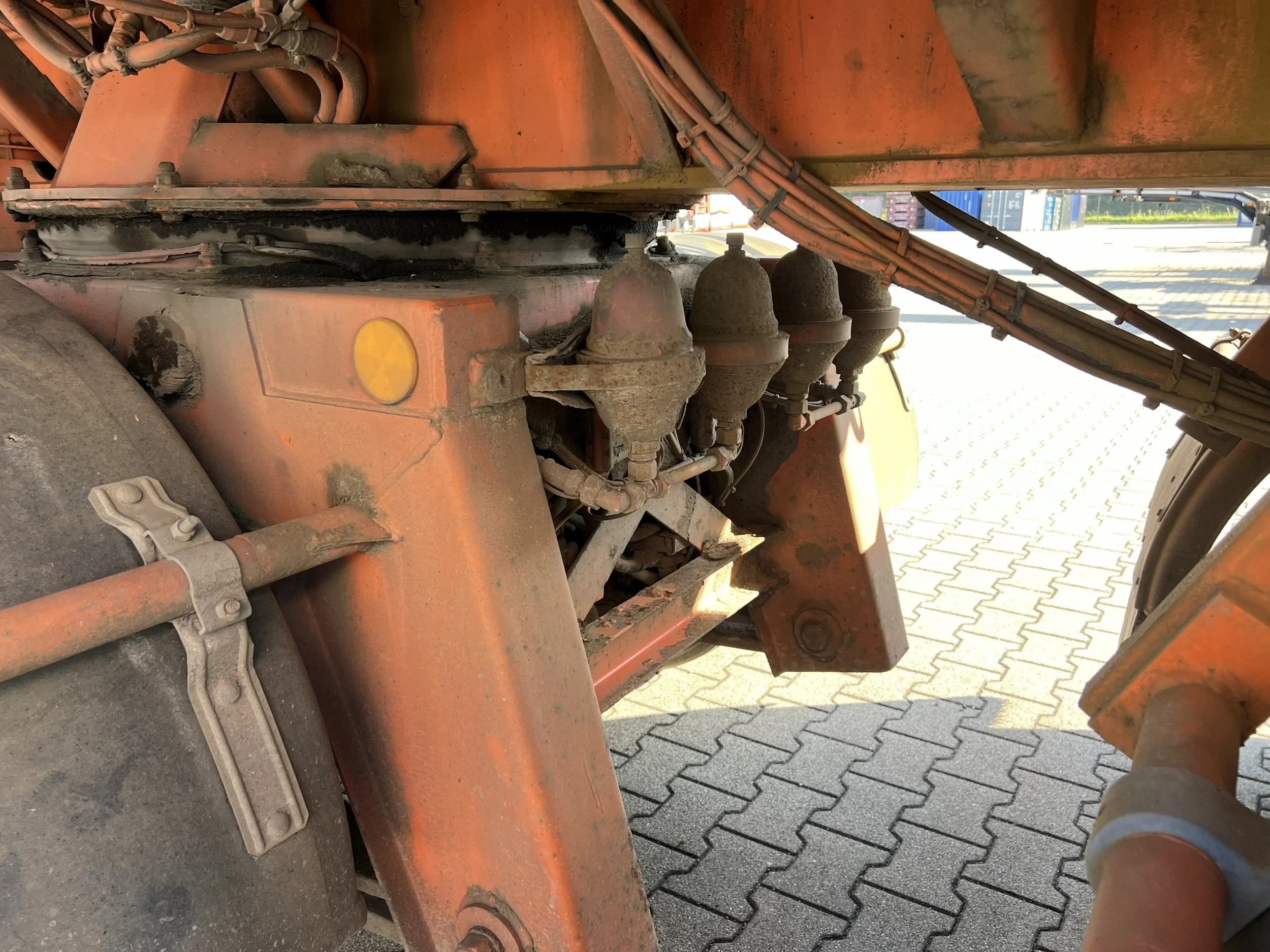Nooteboom 1999 - OVB-73-04, 73 tons Ballast trailer, 4 axles, 3 hydraulic steering axles afbeelding 24