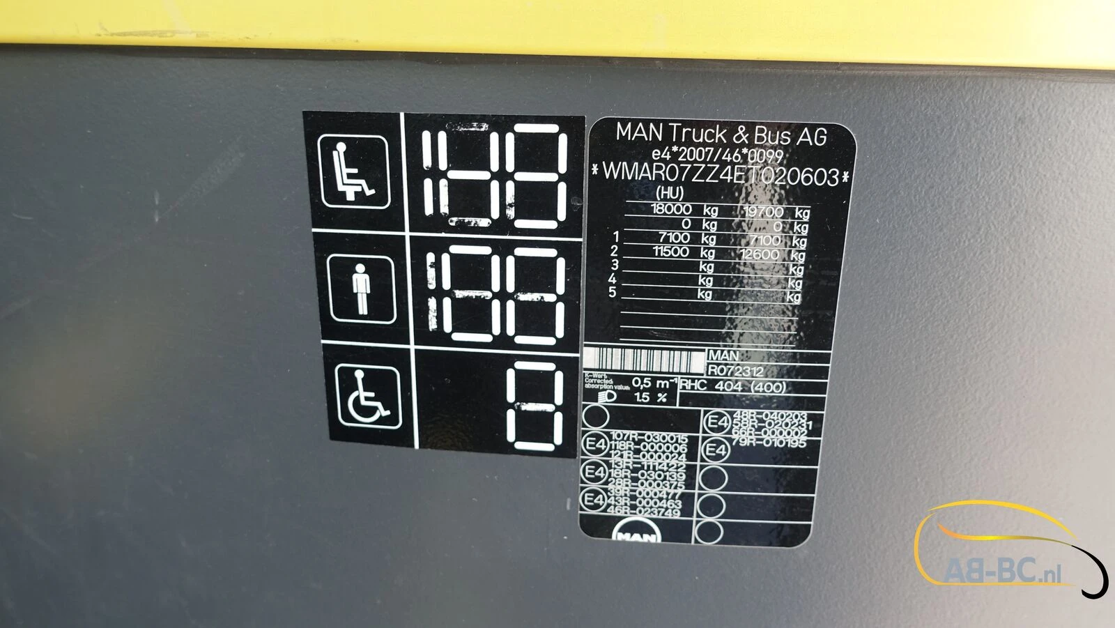 MAN R07 Lion's Coach - 51 Seats EURO 6 2015 afbeelding 48