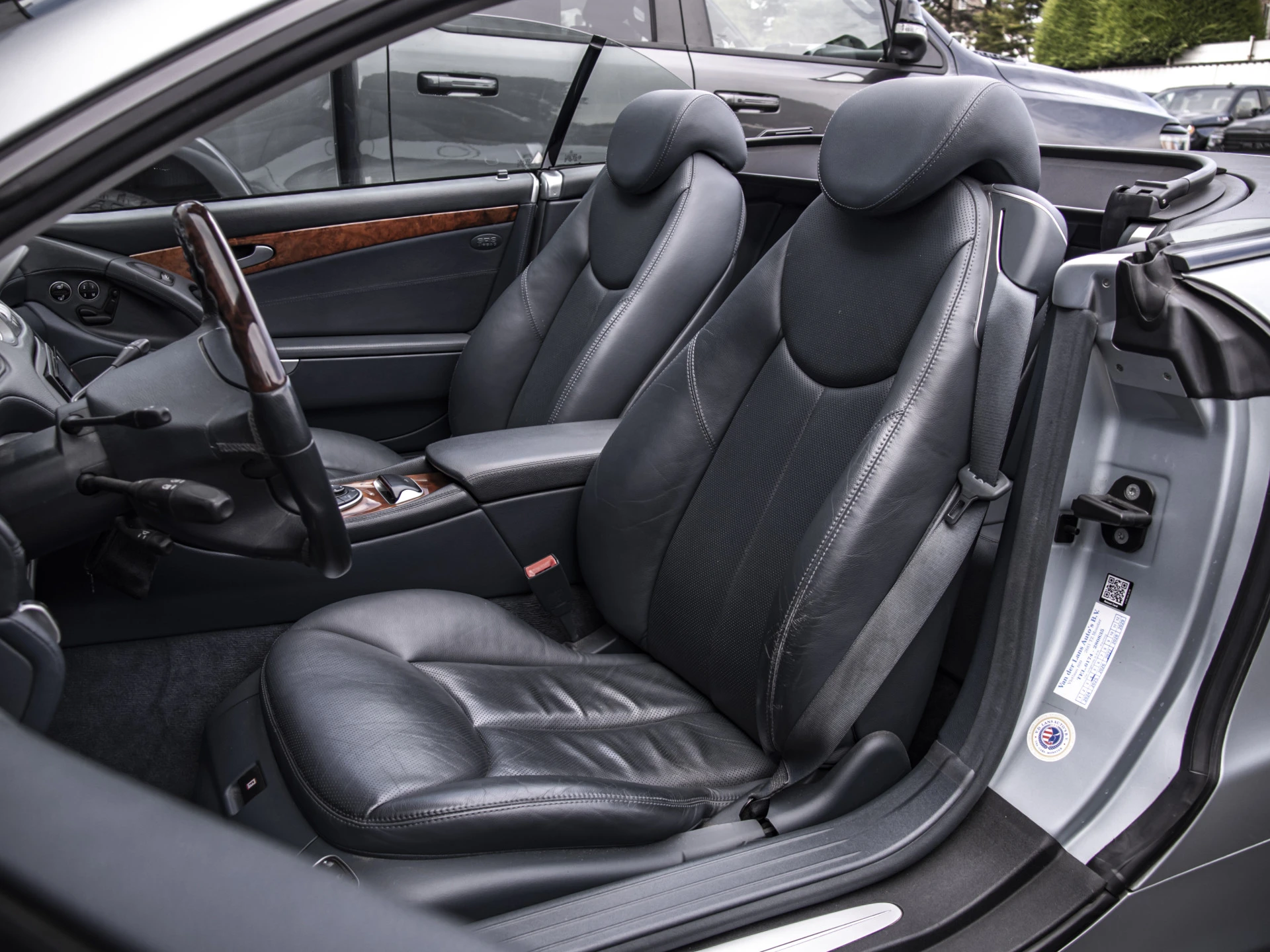 Mercedes-Benz SL 2004 - 500 | Tellurium Silver Metallic | afbeelding 19