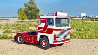 Scania LB141 V8 1978 - New condition | Restored | oldtimer | nl kenteken afbeelding 3 miniatuur