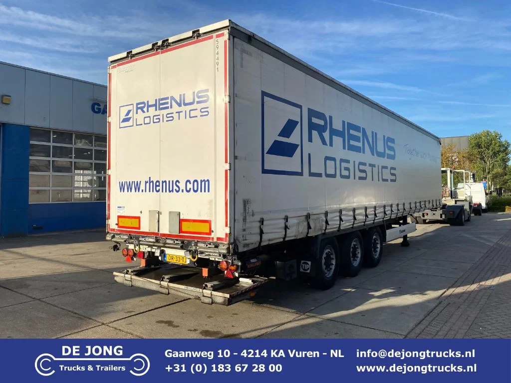 Krone 2019 - SD Tautliner / Boorden / Dhollandia Laadklep / BPW + Disc afbeelding 1