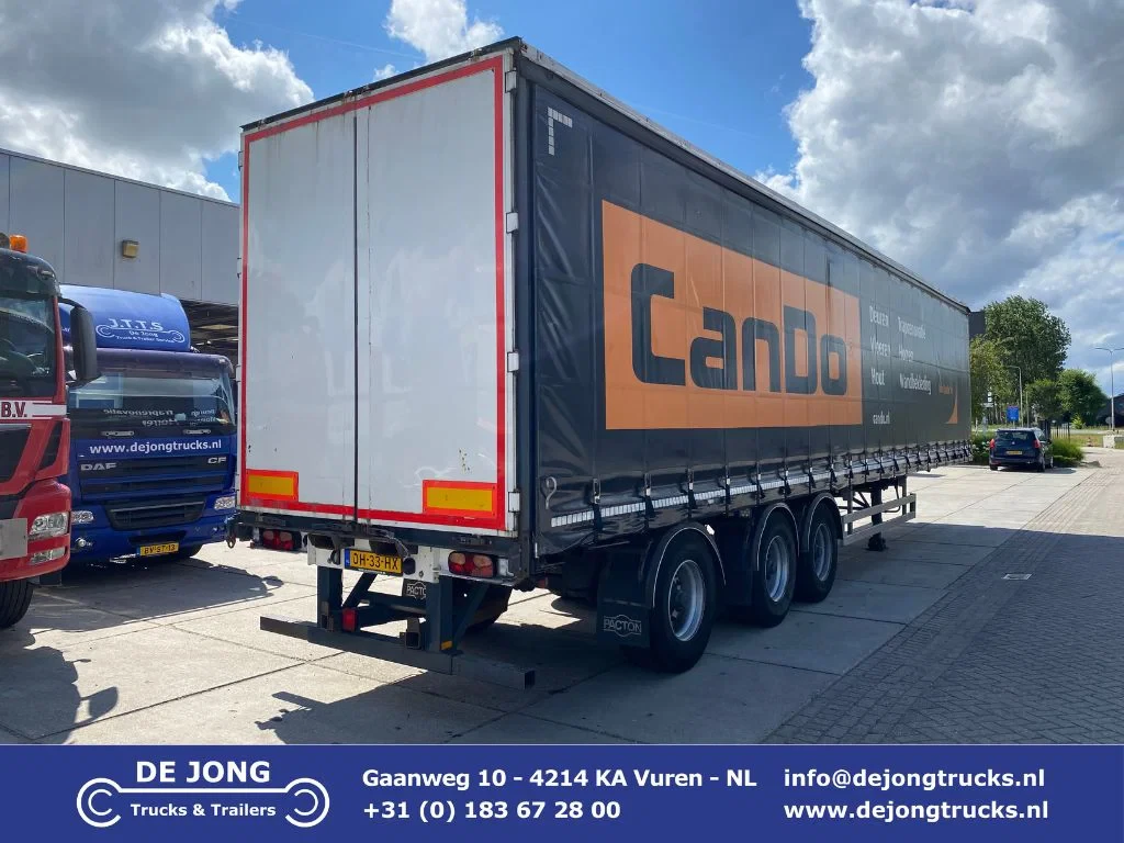 Pacton 2003 - / Hard-Wood Floor / Steering Axle / 1x Lift Axle / APK/TÜV 12-2026 afbeelding 1