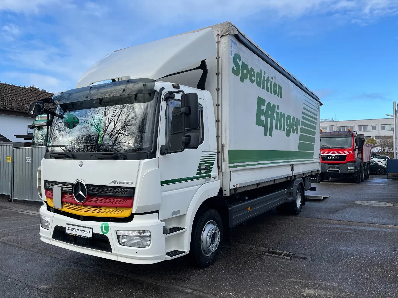 Mercedes-Benz Atego 2017 - 1530 *Tautliner *LBW *Klima *Standheizung *E6 immagine 1