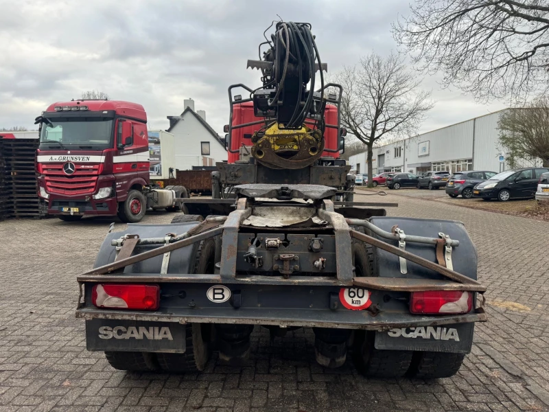 Scania R 2009 - R420 6X4 EURO 4 MANUAL/RETARDER/LOGLIFT afbeelding 8