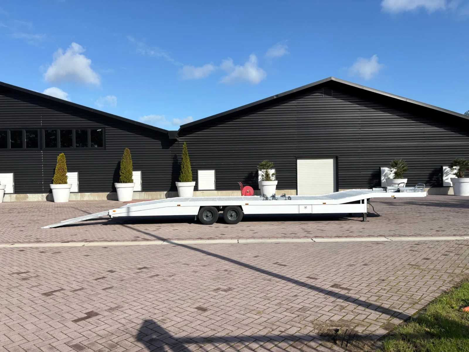Kuiper PLA 2007 - BE OPEGGER 6.4 TON autotransporter afbeelding 1