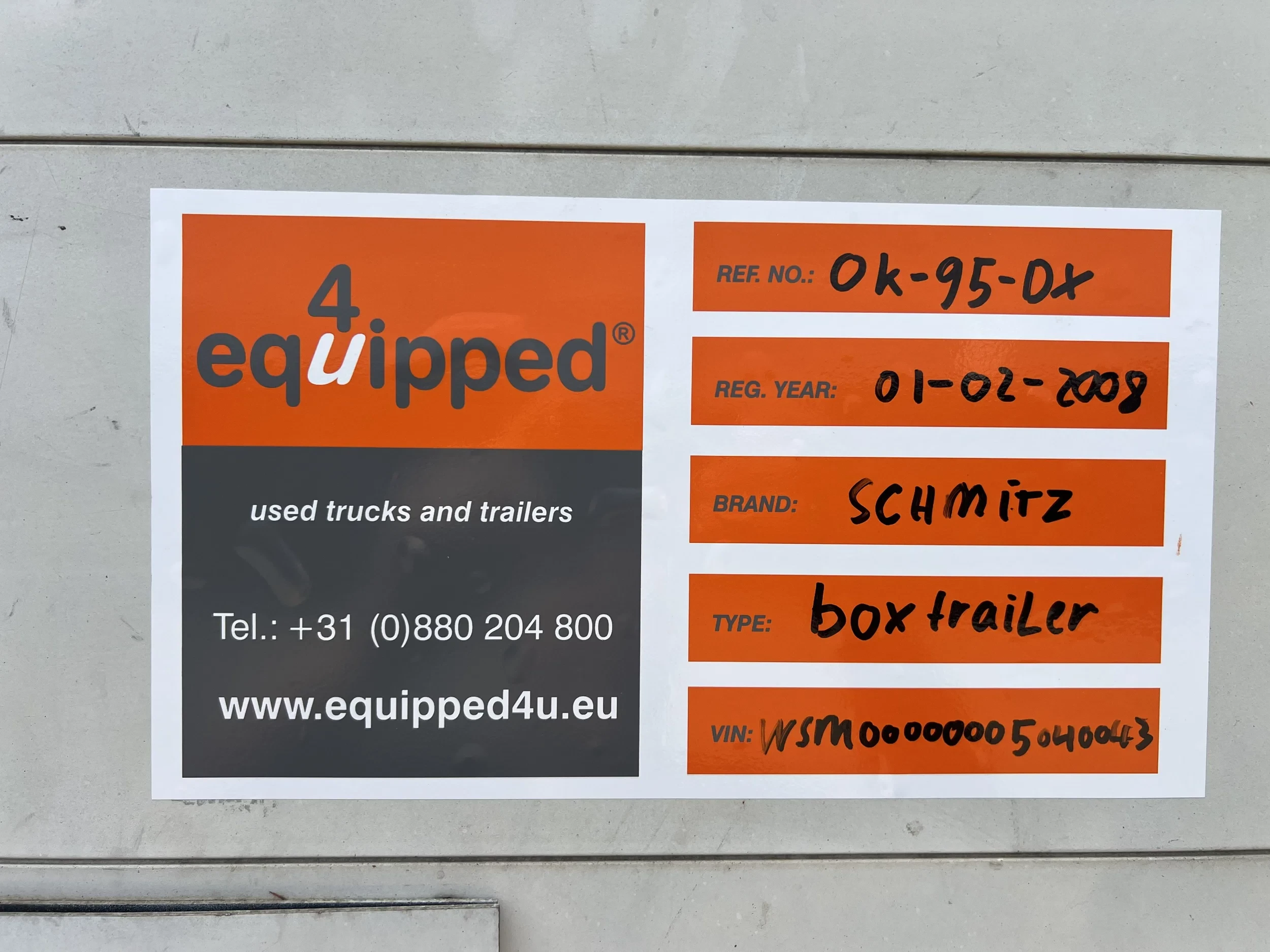 Schmitz Cargobull SKO 24 2008 - SKO24 / SAF DISC / 2x LIFTAXLE / GALVANIZED / NL-TRAILER afbeelding 14