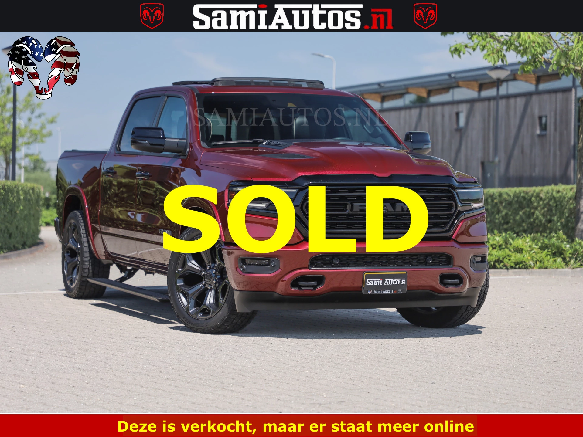 Dodge Ram Pick-Up 2024 - DELMONICO | LIMITED NIGHT 5.7 V8 | BOM VOL | HUD | LUCHTVERING | MEEST LUXE DUBBELE CABINE | 5 PERSOONS | obrázek 44
