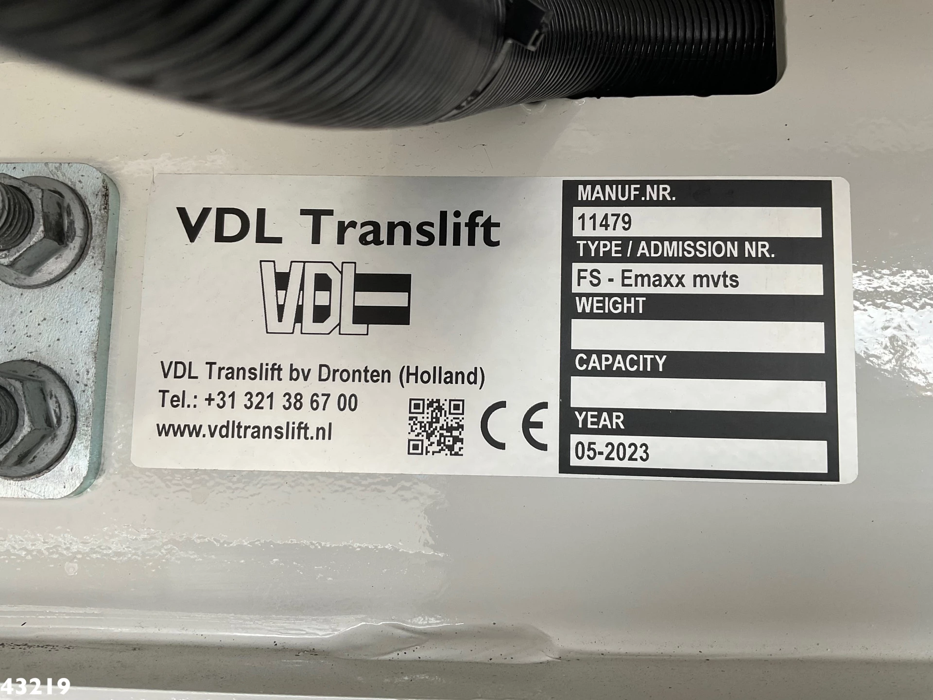 Volvo FE 350 VDL Translift zijlader met Jama Diftar! 2023 immagine 22