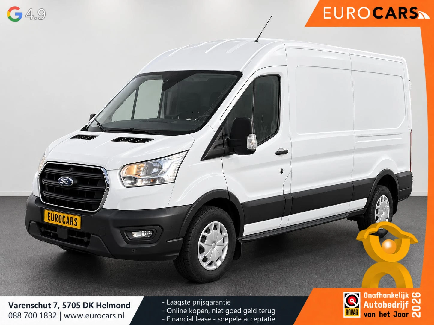 Ford Transit 2020 - 350 2.0 TDCI L3H2 Trend 170PK Automaat afbeelding 1
