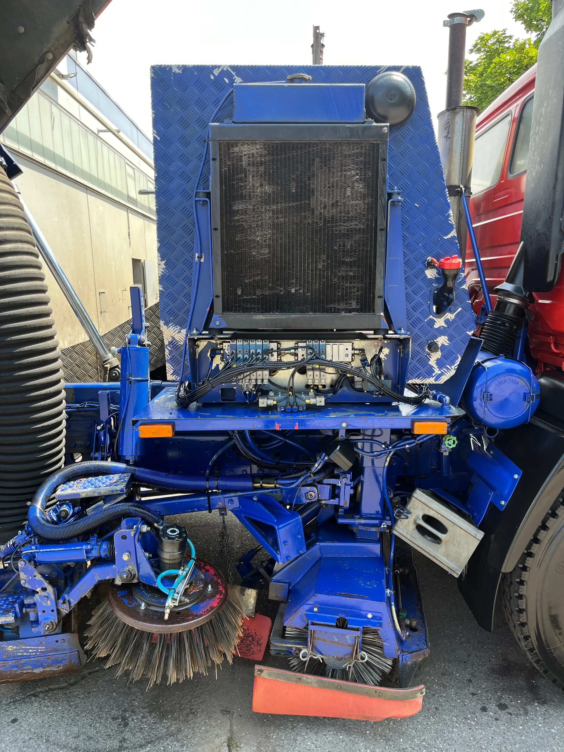 Mercedes-Benz 1317 2000 - KO, Kehrmaschine, Straßenreiniger, selbstf. Arbeitsmaschine afbeelding 10