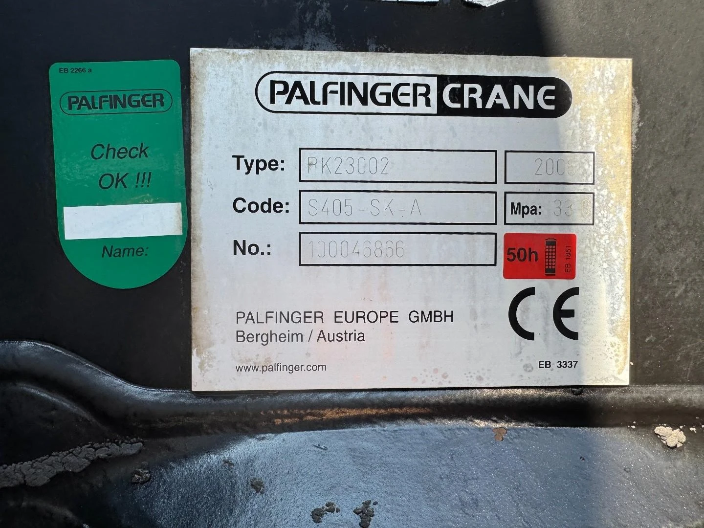 DAF 85 2006 - CF85-380 Palfinger PK 23002 D imagem 31
