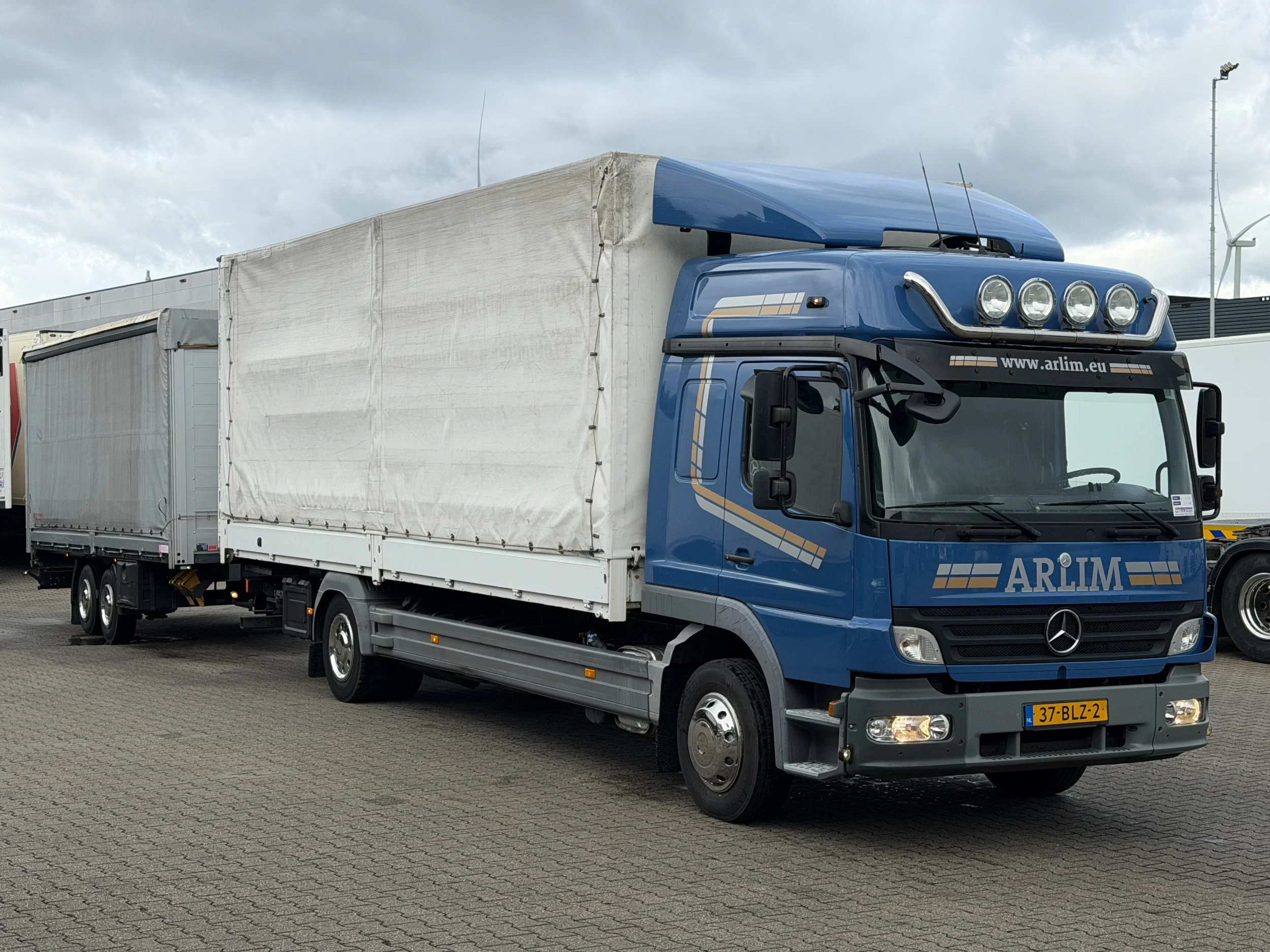 Mercedes-Benz Atego 2008 - 1229 Combi met Borden / Euro 4 / Manual / 6 Cilinder obrázek 2