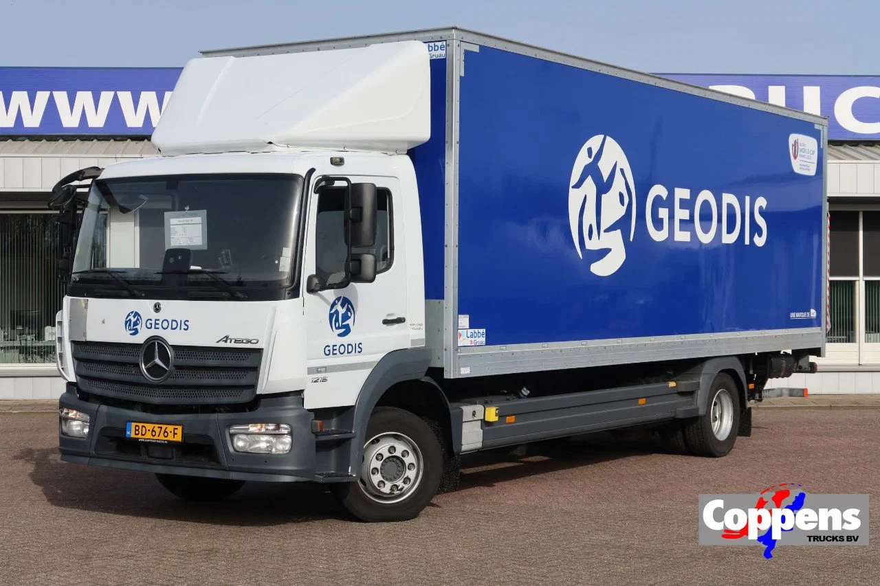 Mercedes-Benz Atego 2021 - 1218 L Bak+Klep Dhollandia 1500 kg afbeelding 1