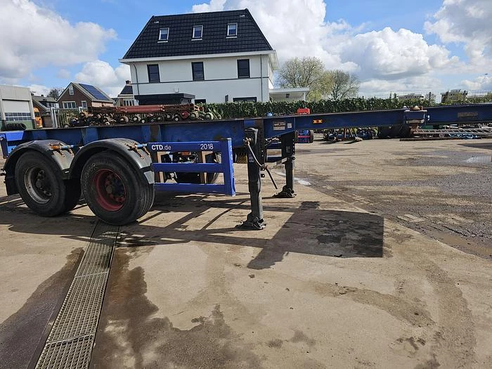 Renders 2 axle | 20 ft| steel suspension | Bpw drum. 1996 obrázek 2