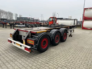 Burg N/A 2012 - 20FT ADR (EX/II, EX/III, FL, AT) Chassis, Leergewicht : 3.690kg, SAF INTRADISC, 2x Liftachse, NL-Chassis obrazek 3