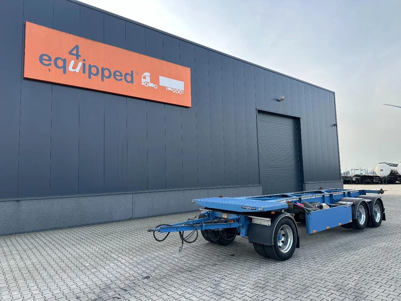 Van Hool 2014 - 3-assige aanhanger / 20FT / BDF / schijfremmen / ALCOA / liftas / NL-aanhanger image 2