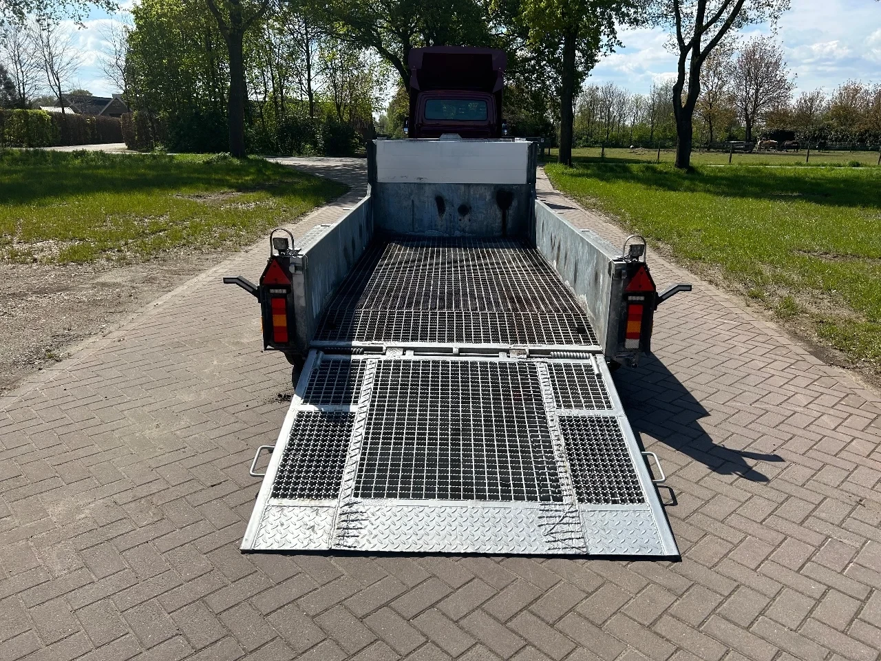 Veldhuizen 2007 - Be oplegger 5.5 ton kuip dieplader roostervloer immagine 8
