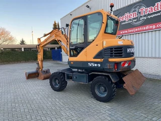 Hyundai N/A 2013 - Robex 55W-9 wheeled excavator, 2013 year, Airconditioning !! image 3