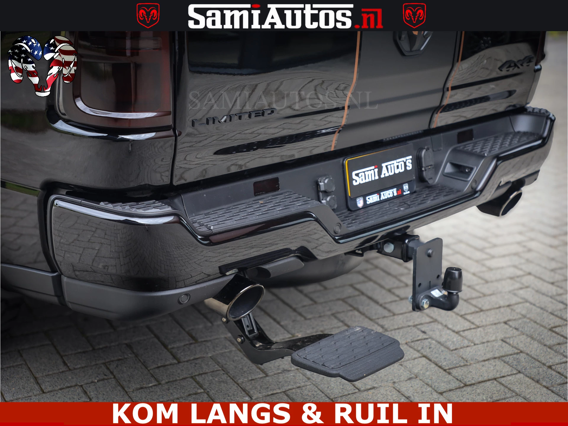 Dodge Ram Pick-Up 2024 - LIMITED SPORT H.O 540HP 706Nm | Massage + Full Option | De Meest Luxe en Volle in zijn Klasse | imagem 21