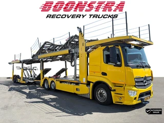 Mercedes-Benz Actros 2018 - 1946 Kassbohrer 2 X Metago Pro Stand airco 10 Car Winch afbeelding 3 miniatuur