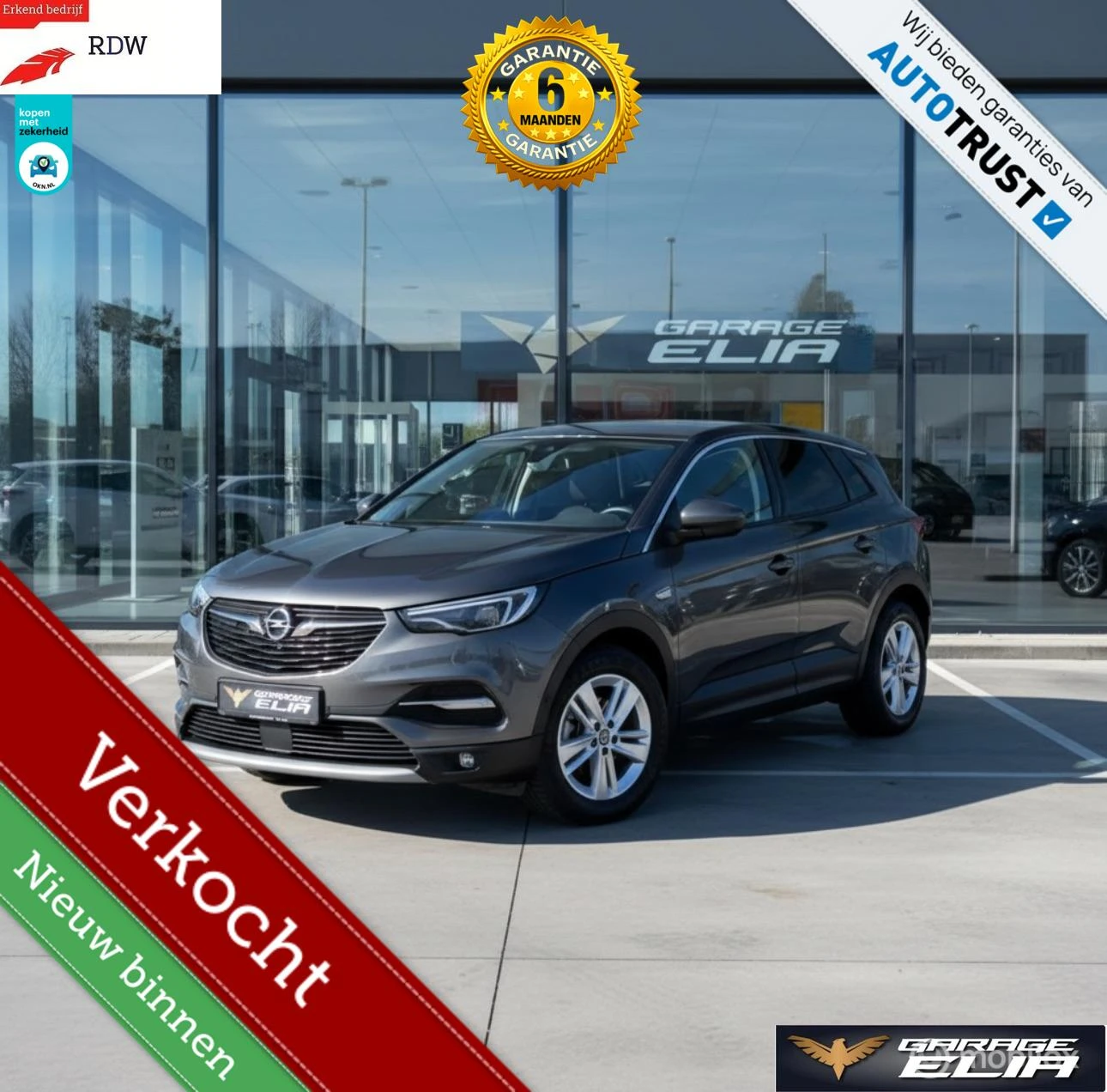Opel Grandland X 2021 - 1.2 Turbo Business Elegance| Navi | PDC image 1